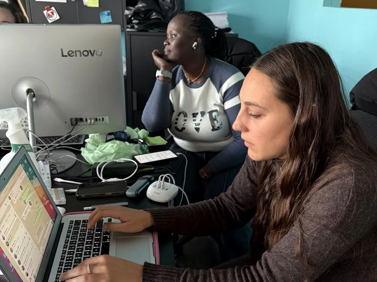 Il lavoro negli uffici Facework