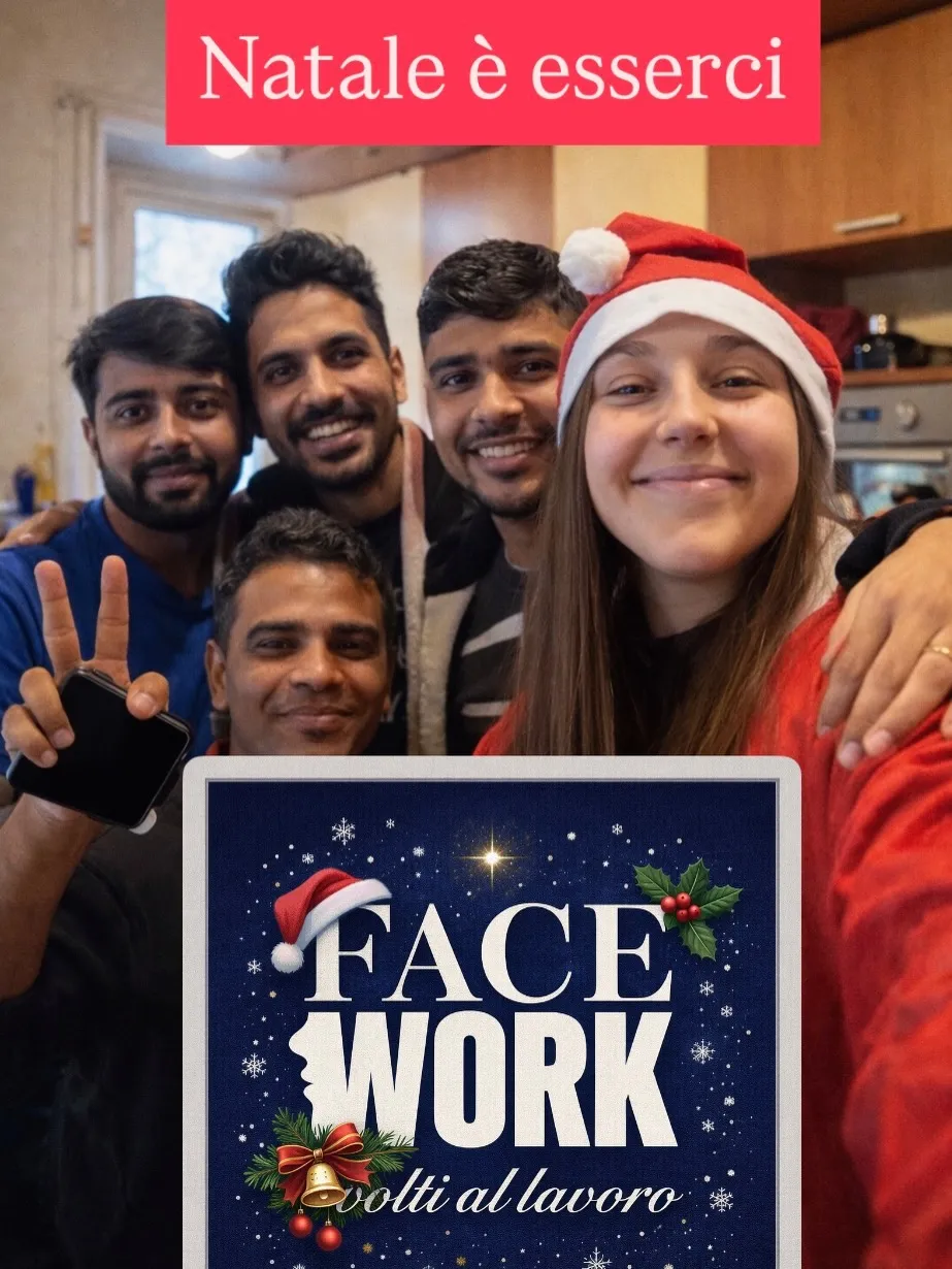 Un incontro nel periodo natalizio raccontato da Facework